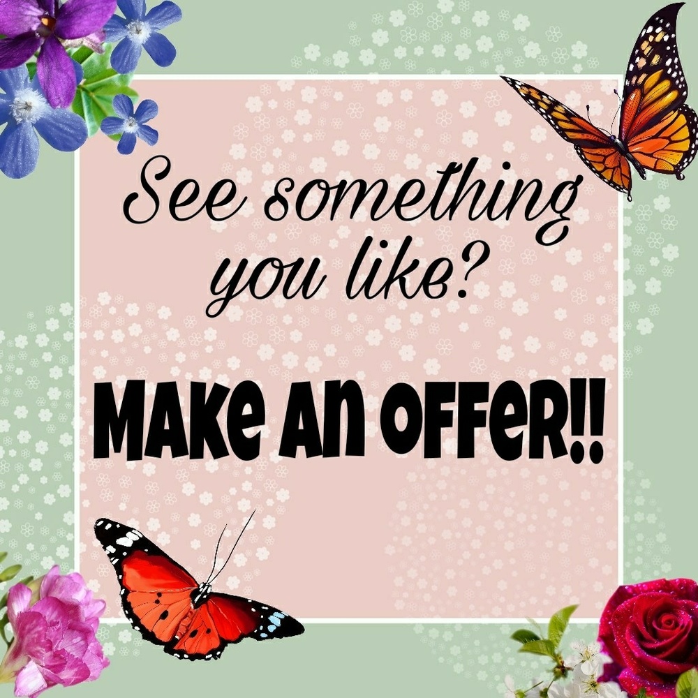 All offers are welcomed! 😄